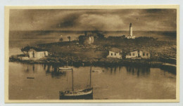 Carte Postale "Liliput" (6,5x11,5cm) Gytheion, L'île Kranaë Et Gytheion, L'île Kranaë Et Le Phare (lt8) - Grèce