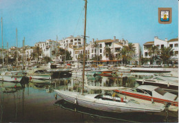 (B371) MARBELLA.  PUERTO BANUS. YACHTS ... UNUSED - Málaga