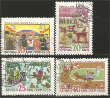 773 Russie 1960 Amitié Children Friendship (RUK-208) - Used Stamps