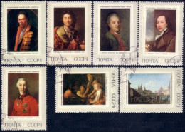 773 Russie 1972 Russian Paintings Tableaux Russes (RUK-154) - Gebruikt