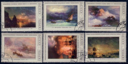 773 Russie 1974 Tableaux Aivazovski Paintings (RUK-160) - Usados