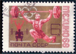 773 Russie Halterophile Halteres Weight Lifting (RUK-44) - Halterofilia