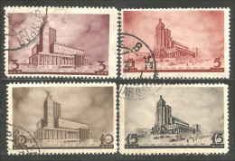 772 Russie 1937 Congrès Architectes Congress Architecture (RUC-465) - Used Stamps