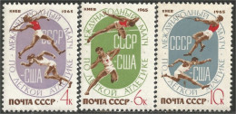 772 Russie 1965 Athlétisme USA-Russie Track Field MNH ** Neuf SC (RUC-352) - Atletica