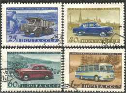 772 Russie 1960 Automobiles Truck Car Bus Autobus Camion (RUC-333) - Used Stamps