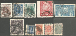 771 Russie 1913-23 10 Stamps (RUZ-306) - Other & Unclassified