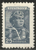 771 Russie 1948 Aviator Pilot Pilote Avion MLH * Neuf Légère (RUZ-225) - Aerei