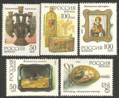 774 Russie Sculptures Egg Oeuf Dog Horse MNH ** Neuf SC (RUS-44) - Nuovi