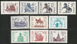 774 Russie Cheval Horse Pferde Caballe Monuments MNH ** Neuf SC (RUS-36) - Nuevos