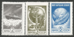 774 Russie 1991 Ship Arctic Bateau Arctique Globe Palm MNH ** Neuf SC (RUS-10) - Nuevos