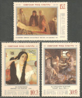 773 Russie Tableaux Paintings MNH ** Neuf SC (RUK-665c) - Musik