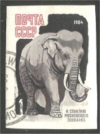 773 Russie 1964 Elephant Elefante Norsu Elefant Olifant Imperforate Non Dentelé (RUK-613) - Usati