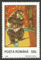 773 Roumanie 1991 Cirque Circo Circus Zirkus Bar Ours Orso Bear Suportar Soportar MNH ** Neuf SC (RUK-611) - Usati