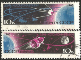 773 Russie 1963 Journée Cosmonauts Day (RUK-575) - Russia & URSS