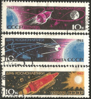 773 Russie 1963 Journée Cosmonauts Day (RUK-574) - Rusia & URSS