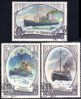 773 Russie Bateaux Brise-glace Icebreaker Ships (RUK-461) - Usados