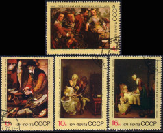 773 Russie Tableaux étrangers Foreign Paintings In Russian Museums 1974 (RUK-460) - Oblitérés