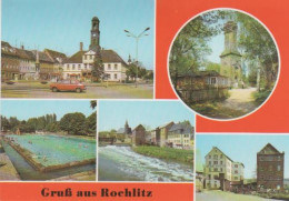3094 - Rochlitz - Platz Der Befreiung, Aussichtsturm Rochlitzer Berg, Freibad, Schlossmühle Und Petrikirche - Rochlitz