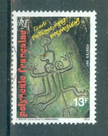 POLYNESIE - N°280 Oblitéré.  - Pétroglyphes Polynésiens. - Used Stamps