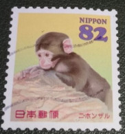 Nippon - Japan - 2015 - Michel 7151 - Gebruikt - Used - Endearing Animals - Japanse Makaak - Oblitérés