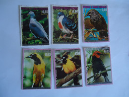 GUINEA ECUATORIAL  6  USED  BIRD BIRDS - Otros & Sin Clasificación