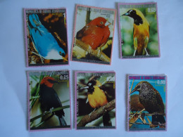 GUINEA ECUATORIAL  6  USED  BIRD BIRDS - Otros & Sin Clasificación