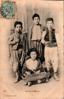 Carte 1903 JEUNES YAOULEDS (photo Geiser Alger) - Niños