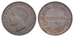 Regno V.Emanuele III 1c- Valore Gig.308 Trace Di Rame Rosso SPL++++ (V-31 - 1900-1946 : Victor Emmanuel III & Umberto II