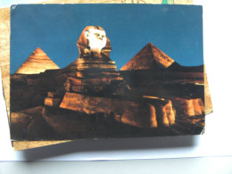 Egypte Egypt Giza Sphinx And Pyramide - Gizeh