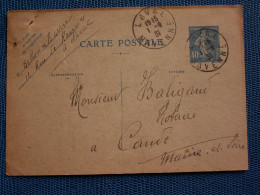 ENTIER  POSTAL    01/08/1931  --  SEMEUSE - Cartes Postales Repiquages (avant 1995)