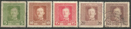 798 Serbie 1917 Empereur Karl I MH * Neuf (SER-43) - Serbie