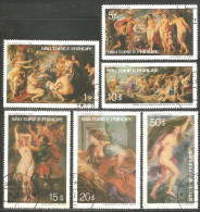 788 Sao Tome Principe Tableau Religieux Religious Painting Rubens Nudes (SAO-27) - Rubens