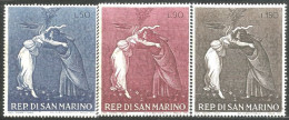 786 San Marino Mystic Nativity Tableau Botticelli Painting Noel Christmas MNH ** Neuf SC (SAN-134e) - Noël