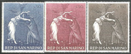 786 San Marino Mystic Nativity Tableau Botticelli Painting Noel Christmas MNH ** Neuf SC (SAN-134a) - Unused Stamps