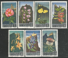 786 San Marino Fleur Flower Blume Poppy Coquelicot Peony Pivoine Gentian Gentiane Thistle MNH ** Neuf SC (SAN-131a) - Unused Stamps
