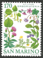 786 San Marino Plantes Médicinales Tillia Tilleul Camomille MNH ** Neuf SC (SAN-62a) - Sonstige & Ohne Zuordnung