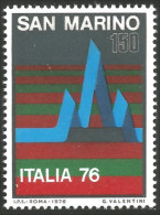 786 San Marino Milan Exposition Philatelique Exhibition 1976 MNH ** Neuf SC (SAN-60a) - Nuovi