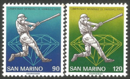 786 San Marino Baseball Base Ball MNH ** Neuf SC (SAN-64a) - Honkbal