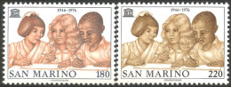 786 San Marino UNESCO Children Enfants MNH ** Neuf SC (SAN-52a) - Nuevos