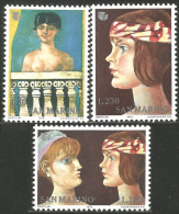 786 San Marino Tableaux Gentillini Paintings Nude Nu MNH ** Neuf SC (SAN-49a) - Ongebruikt