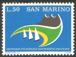 786 San Marino Riccione Stamp Day Journée Timbre MNH ** Neuf SC (SAN-41a) - Unused Stamps