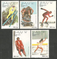 780 Sahara Bobsleigh Ski Figure Skating Patinage MNH ** Neuf SC (SAH-17) - Invierno