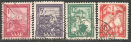 779 Sarre 1949 Industries (SAA-89c) - Used Stamps