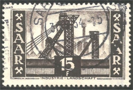 779 Sarre 1952 Puits Mine Pit Tower Mines Coal Charbon Kohl Mining (SAA-93a) - Usati