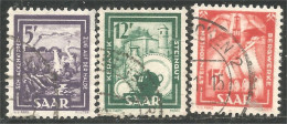 779 Sarre 1949 Industries (SAA-90b) - Used Stamps