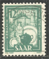 779 Sarre 1949 Céramique Ceramic Keramik VOLKLINGEN (SAA-87) - Used Stamps