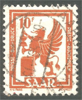 779 Sarre 1949 Printing Emblem Presse Imprimerie (SAA-44) - Oblitérés