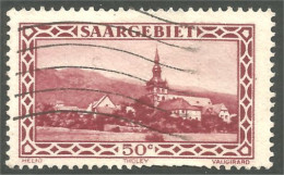 779 Sarre 1927 Abbaye Tholey Abbey 50c (SAA-38) - Abdijen En Kloosters