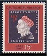 779 Sarre Jakob Fugger Le Riche Merchant MNH ** Neuf SC (SAA-26b) - Jewish