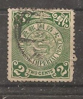 China Chine 1906 - Usati